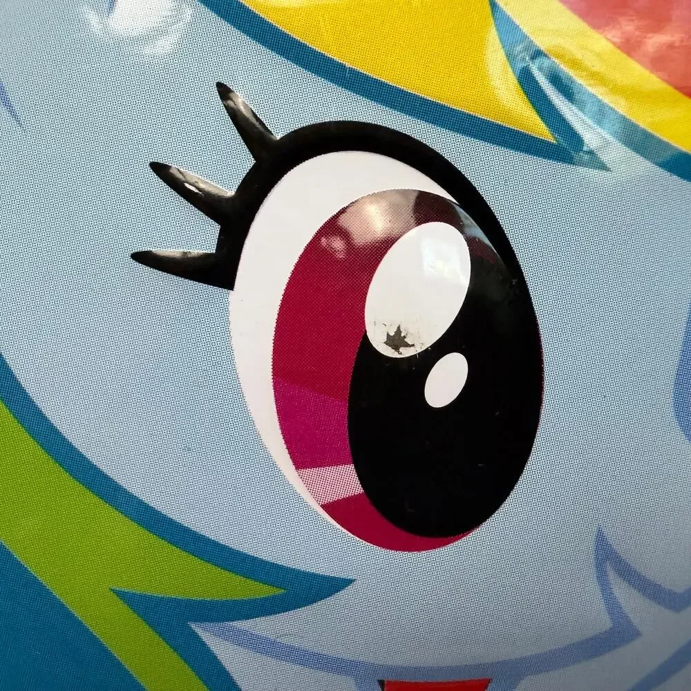 MLP G4 My Little Pony Loungefly Rainbow Dash Tin Metal Storage Lunch Box